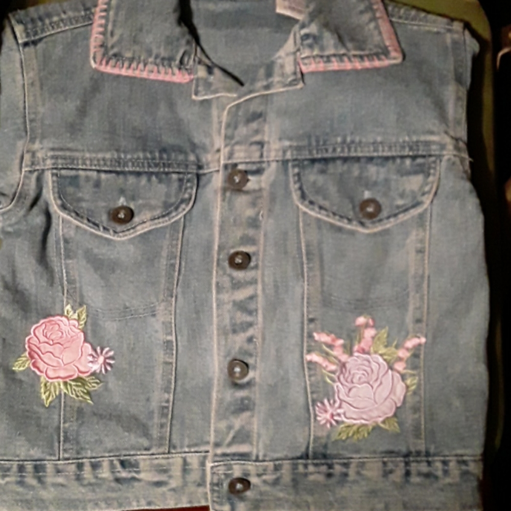 BLUEBERI boulevard Girl's Denim Jacket